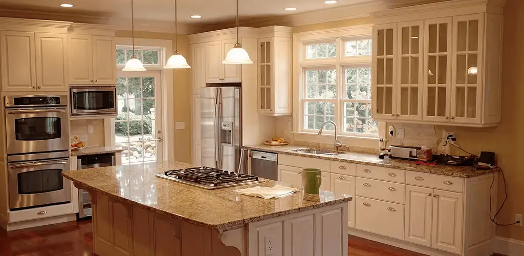 Custom cabinet door installation and kitchen upgrade in Shreveport, LA