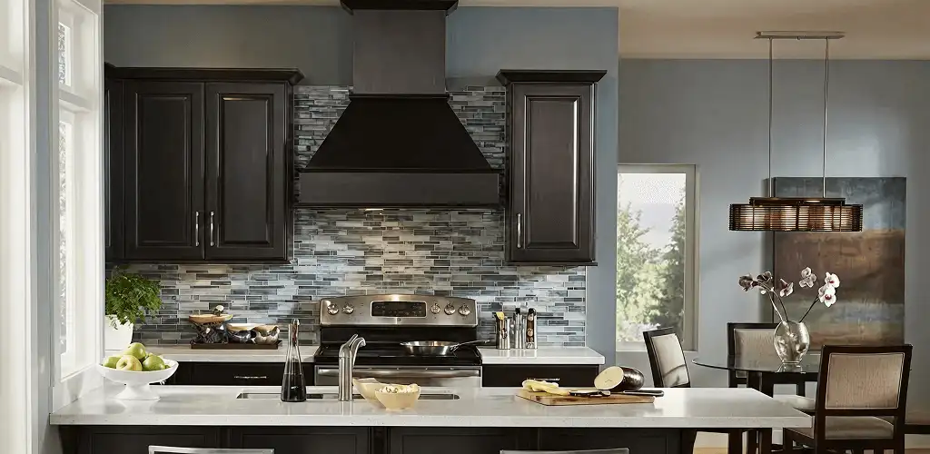 Kitchen cabinet painting and refinishing in a modern kitchen in Shreveport, LA