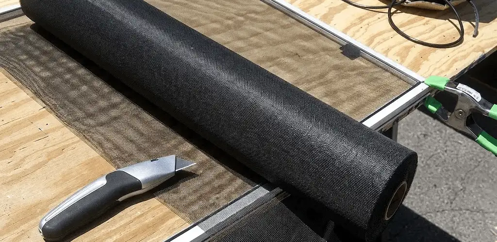 Window screen replacement materials and tools for screen repair in Shreveport, LA